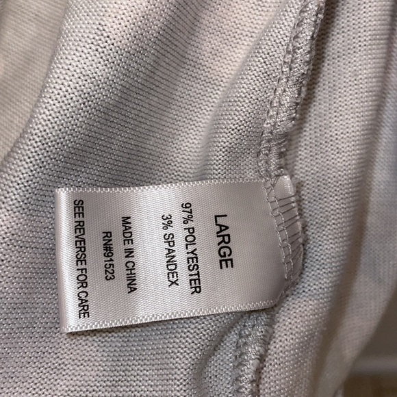 •JACLYN INTIMATES•GRAY/PINK/BLUE CAMOUFLAGE WATERFALL FRONT CARDIGAN SIZE LARGE - Picture 4 of 5